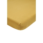 Hoeslaken Wieg Jersey Uni - Honey Gold - 40x80/90cm