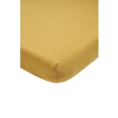 Hoeslaken Wieg Jersey Uni - Honey Gold - 40x80/90cm