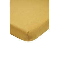 Hoeslaken Wieg Jersey Uni - Honey Gold - 40x80/90cm