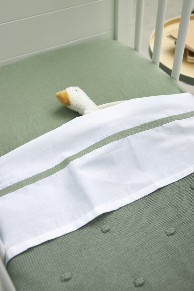 Meyco - Hoeslaken Co-sleeper Jersey Uni - Forest Green