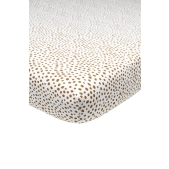 Meyco - Wieg Hoeslaken Cheetah - Camel - 40x80/90cm