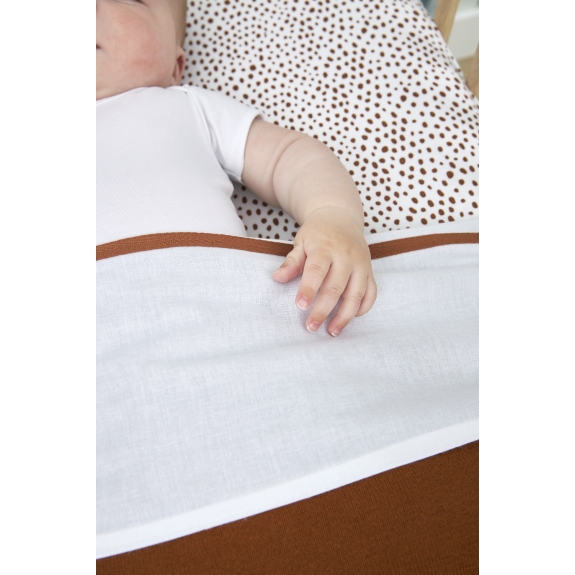 Meyco - Wieg Hoeslaken Cheetah - Camel - 40x80/90cm