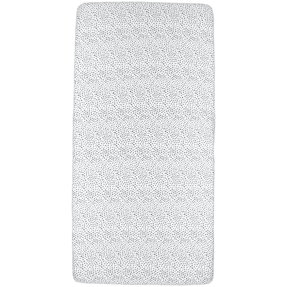Meyco - Hoeslaken Wieg Cheetah Grijs 40x80/90cm