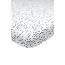 Meyco - Hoeslaken Wieg Cheetah Grijs 40x80/90cm