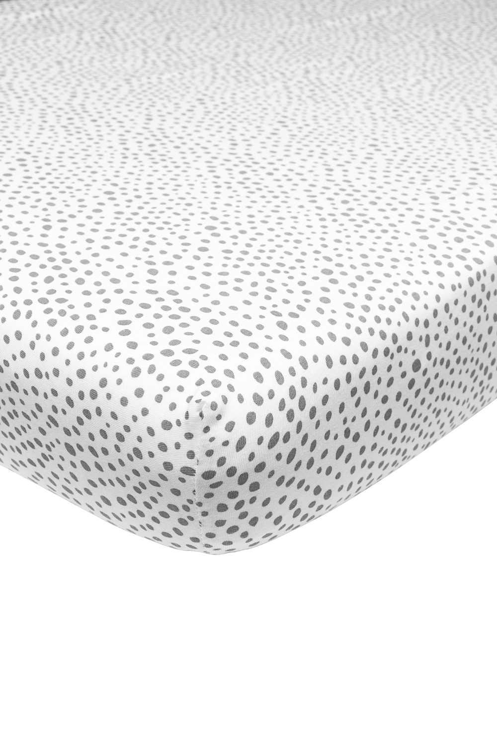 Hoeslaken Wieg Cheetah Grijs 40x80/90cm