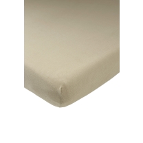Juniorbed Jersey Uni Hoeslaken - Taupe - 70x140/150cm