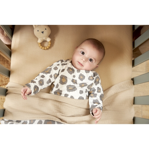 Meyco - Hoeslaken Juniorbed Jersey Sand 70x140/150cm