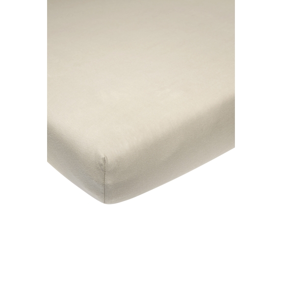 Meyco - Hoeslaken Juniorbed Jersey Sand 70x140/150cm