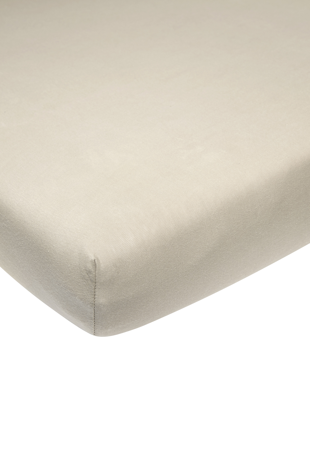 Hoeslaken Juniorbed Jersey Sand 70x140/150cm - afbeelding 2