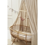 2-Pack Jersey Uni Hoeslaken Wieg - Sand - 40x80/90cm