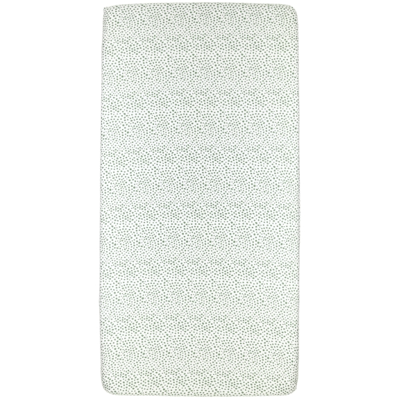 Eenpersoonsbed Hoeslaken Cheetah - forest green - 90x200