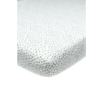 Eenpersoonsbed Hoeslaken Cheetah - forest green - 90x200