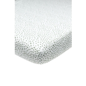 Eenpersoonsbed Hoeslaken Cheetah - forest green - 90x200