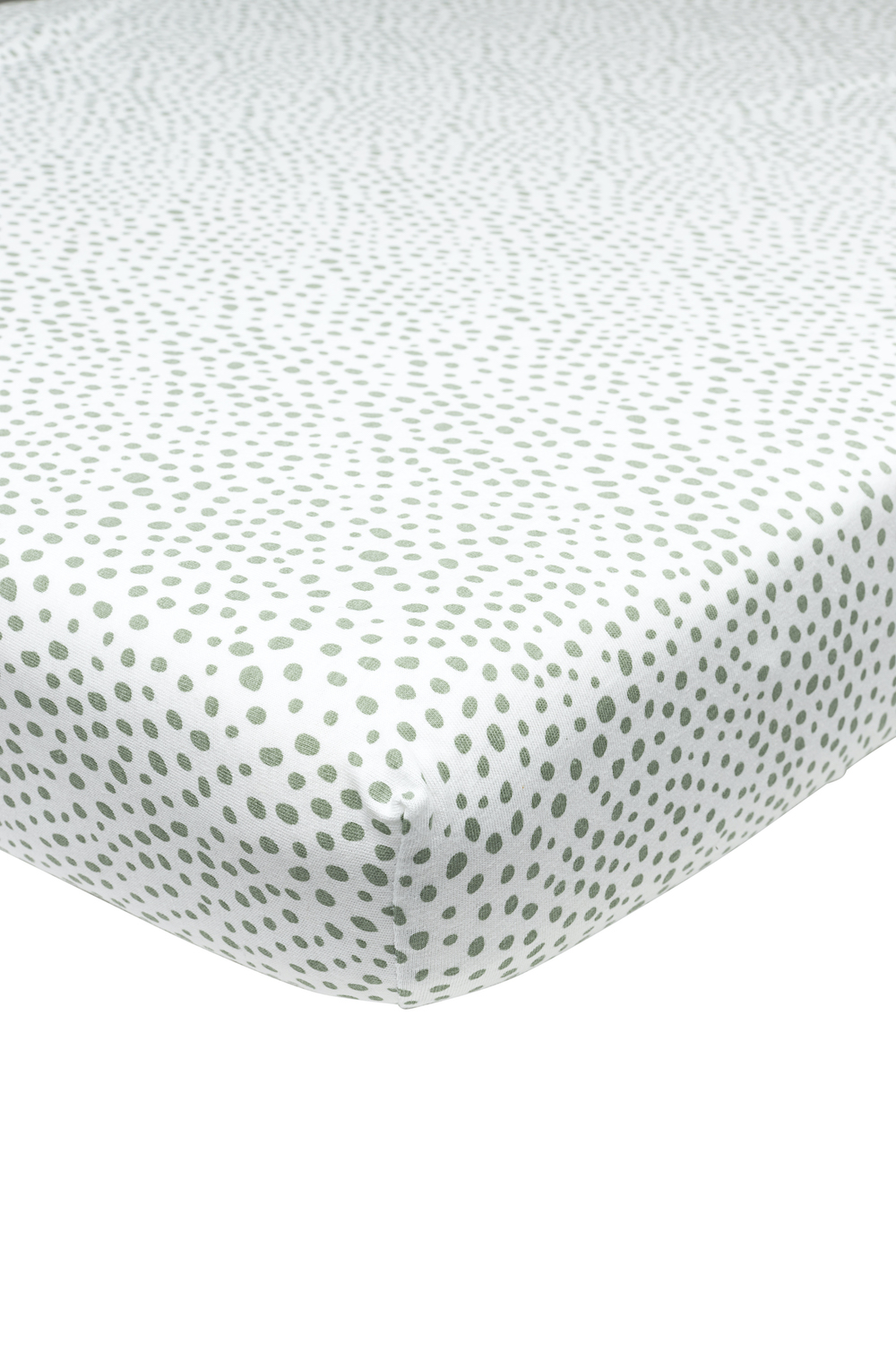 Eenpersoonsbed Hoeslaken Cheetah - forest green - 90x200