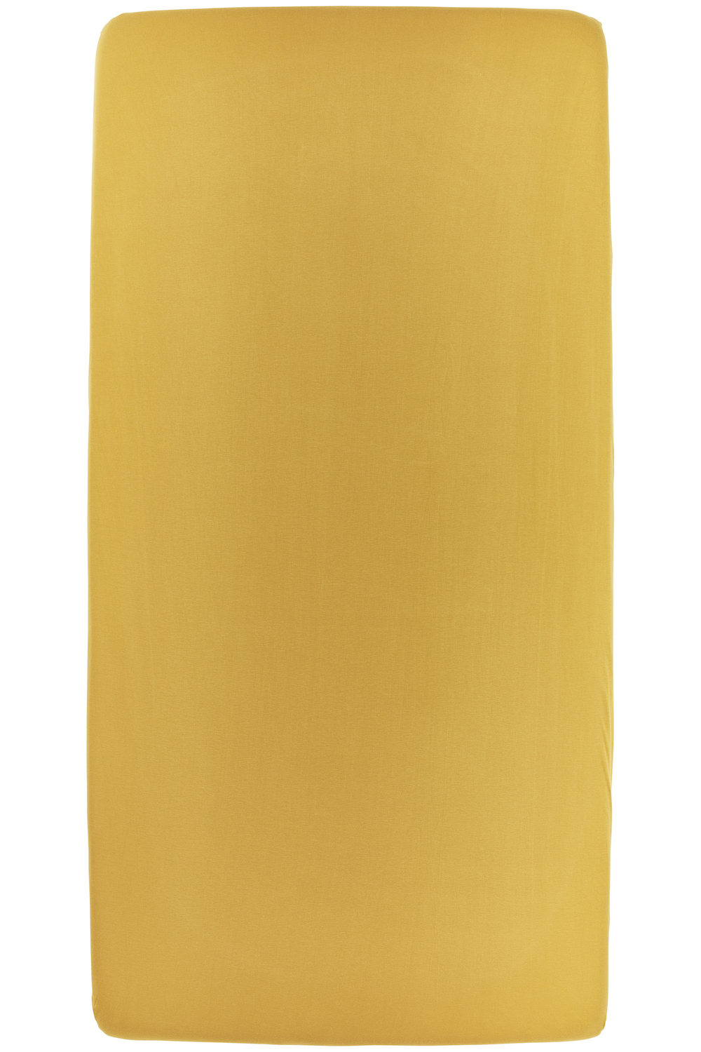 Hoeslaken Twijfelaar Uni - Honey Gold - 120x200cm - afbeelding 3