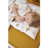 Hoeslaken Twijfelaar Uni - Honey Gold - 120x200cm