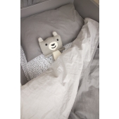 Eenpersoonsbed Hoeslaken Cheetah Grijs - 90x200cm