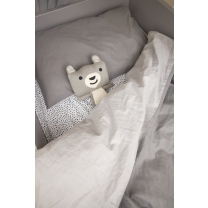 Eenpersoonsbed Hoeslaken Cheetah Grijs - 90x200cm