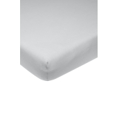 Meyco - Twijfelaar Hoeslaken - Licht Grijs - 120x200cm