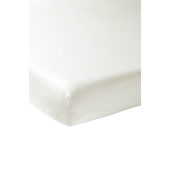 Meyco - Hoeslaken Twijfelaar - Warm White - 120x200cm