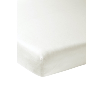 Meyco - Hoeslaken Twijfelaar - Warm White - 120x200cm