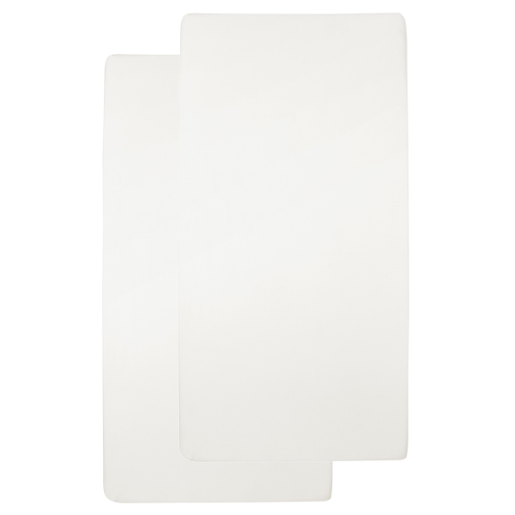 Meyco - Hoeslaken Co-sleeper 2-Pack Offwhite 50x90cm