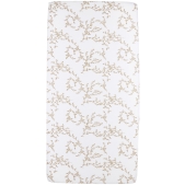 Hoeslaken Ledikant met Branches Patroon - Sand - 60x120c