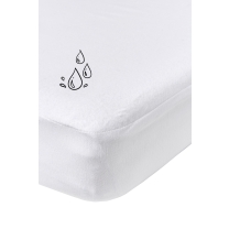 Waterdicht Hoeslaken Eenpersoonsbed - White - 90x210cm