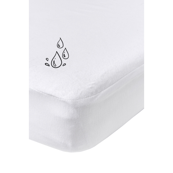 Waterdicht Hoeslaken Eenpersoonsbed - White - 90x210cm