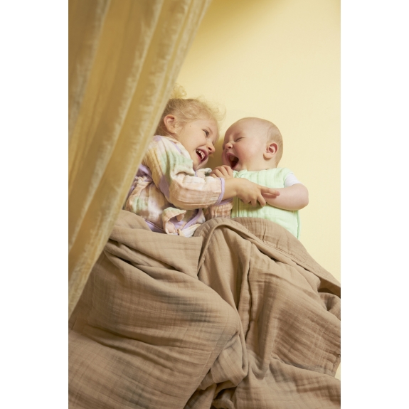 Meyco - Eenpersoonsbed Hoeslaken - Geel - 90x200cm