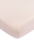 Juniorbed Hoeslaken Jersey Uni - Soft Pink - 70x140/150c
