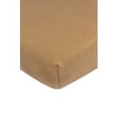 Meyco - Hoeslaken Twijfelaar - Toffee - 120x200cm