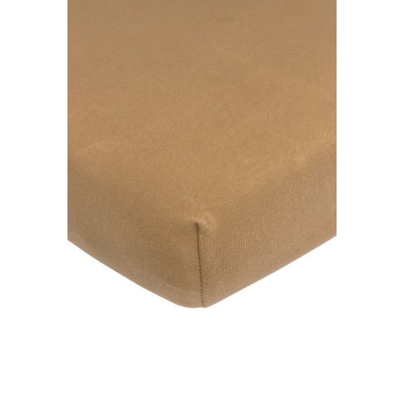 Meyco - Hoeslaken Twijfelaar - Toffee - 120x200cm