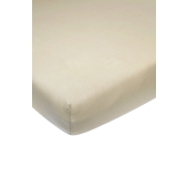 Meyco - Hoeslaken Eenpersoonsbed Sand - 90x200cm