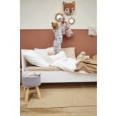 Meyco - Hoeslaken Eenpersoonsbed Sand - 90x200cm