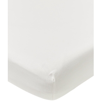 Meyco - Hoeslaken Co-sleeper Geweven - Wit - 50x90cm