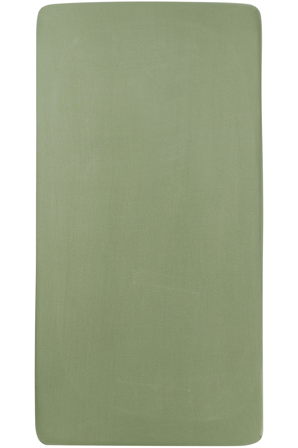 Hoeslaken Jersey Uni - Olijfgroen - 40x80/90cm - afbeelding 2