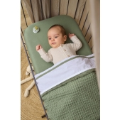 Hoeslaken Wieg Jersey Uni - Olijfgroen - 40x80/90cm