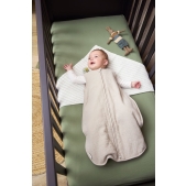 Meyco - Hoeslaken Ledikant Olive Green 60x120cm