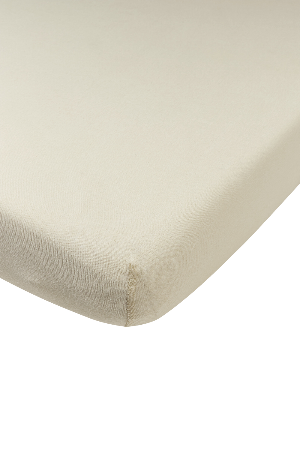 Hoeslaken Wieg Jersey Uni - Soft Sand - 40x80/90cm - afbeelding 2