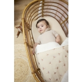 Hoeslaken Wieg Jersey Uni - Soft Sand - 40x80/90cm