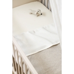 Hoeslaken Juniorbed Jersey Uni - Naturel - 70x140/150cm