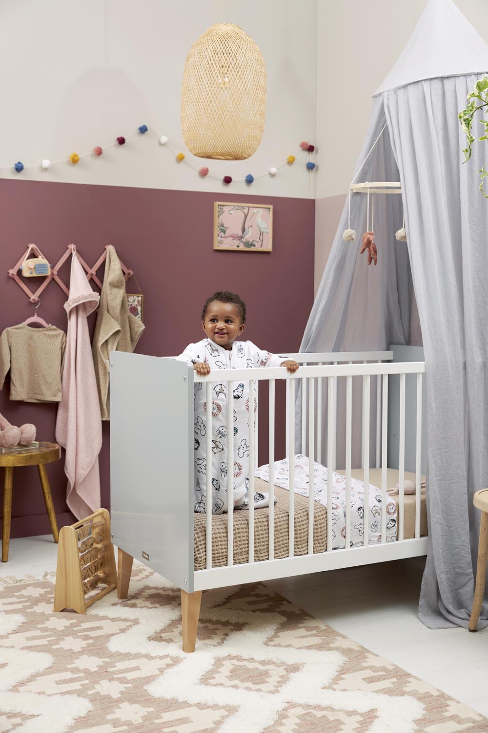 Baby Slaapzak Afritsbare Mouwen Animal Multicolour 70cm