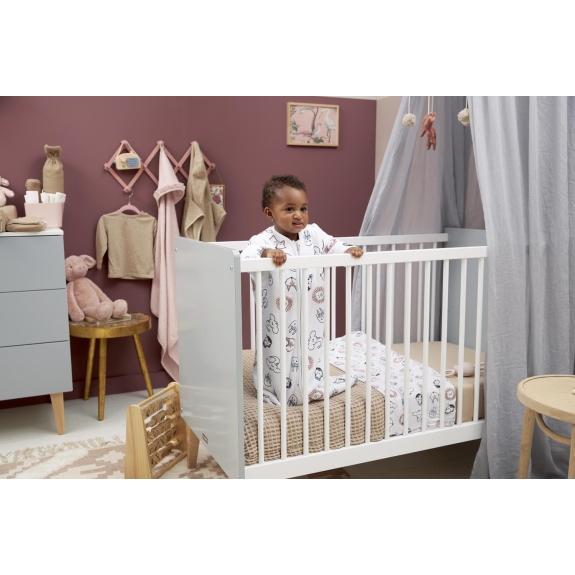 Baby Slaapzak Afritsbare Mouwen Animal Multicolour 70cm