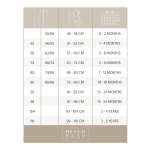 Zomerslaapzak voor Baby Fine Lines - Grijs - 62cm