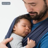 Babylonia Tricot-Slen - Draagdoek - Marineblauw