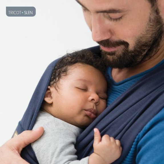 Babylonia Tricot-Slen - Draagdoek - Marineblauw