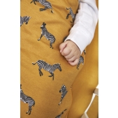 Rond Gevoerde Baby Slaapzak Zebra Animal - Honey Gold