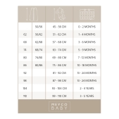 Rond Gevoerde Baby Slaapzak Zebra Animal - Honey Gold