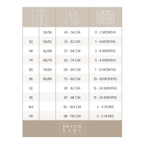 Meyco - Baby Slaapzak Panter - Neutral - 98cm